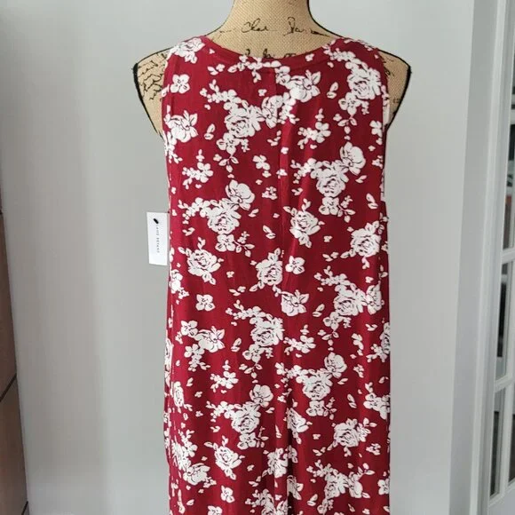 Lane Bryant Floral Flowy V-Neck Tank Top Sleeveless Blouse Size 14/16   "NEW" - Picture 3 of 12